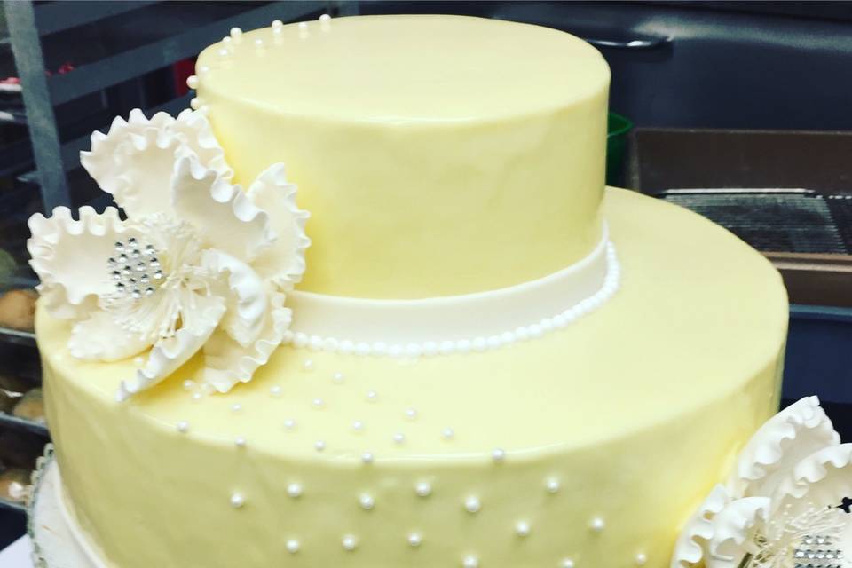 White chocolate glaze