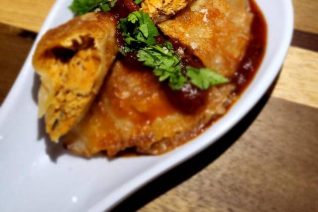Chicken Cacciatore Dumplings