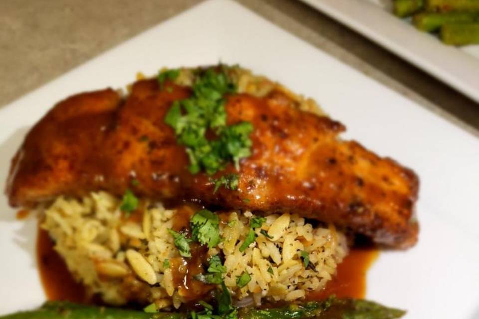 Miso Glazed Salmon