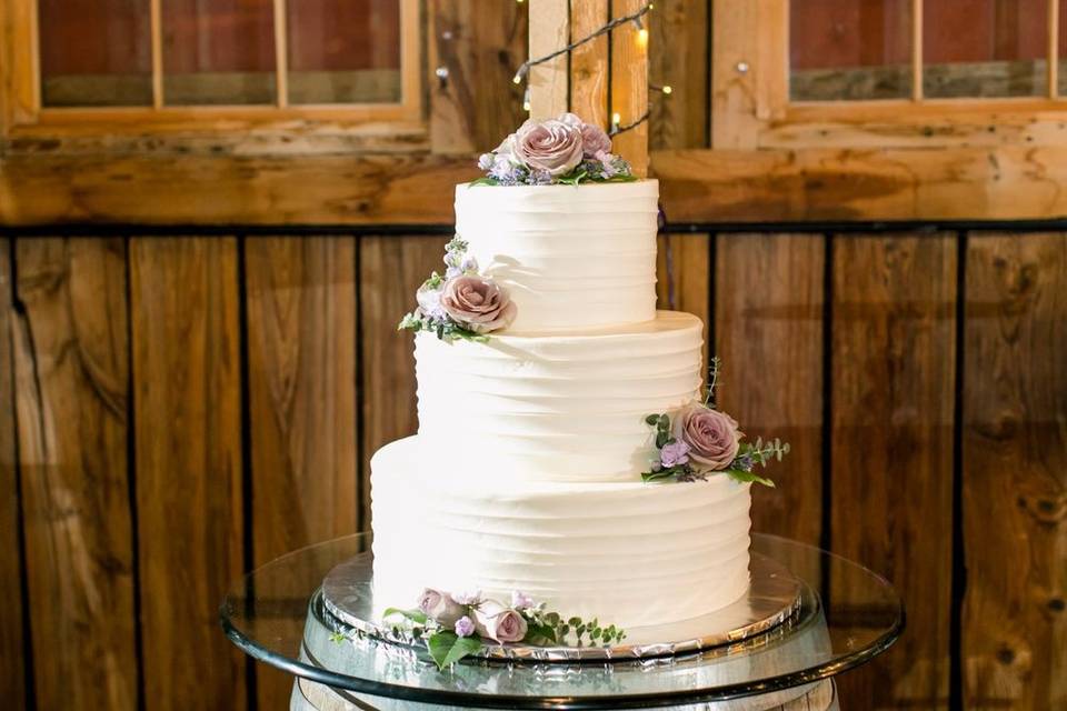 Buttercream Wedding Cake