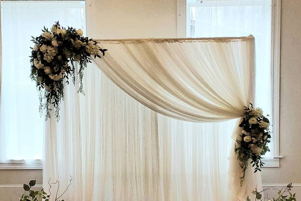 Ceremony backdrop