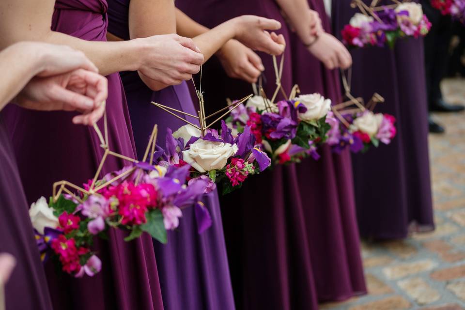 Origami bouquets