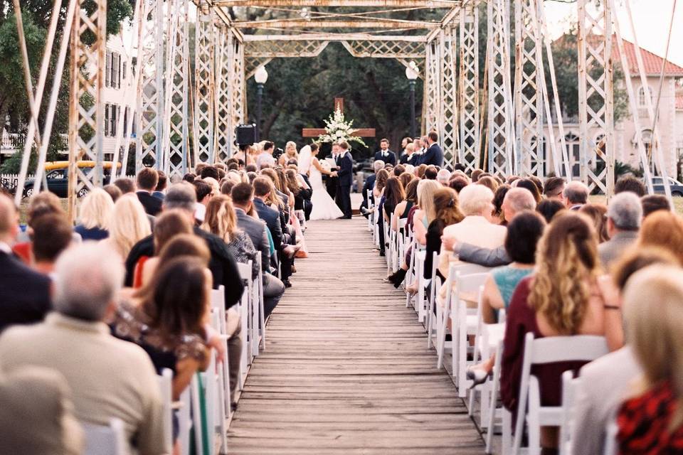 Bridge wedding