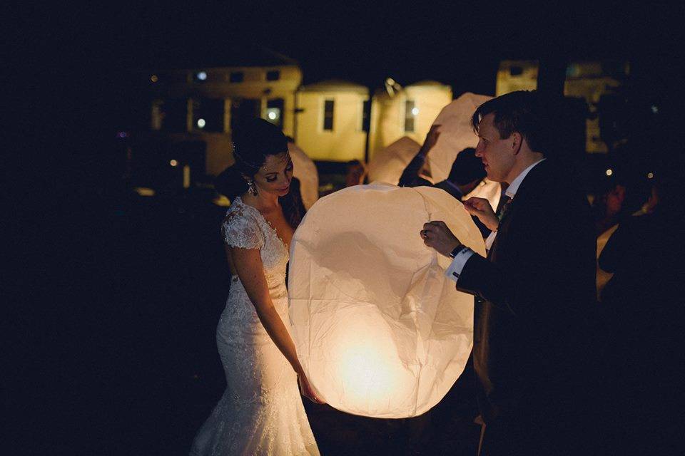 Wedding sky lantern