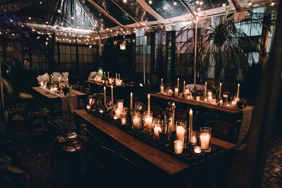Candles reception magic