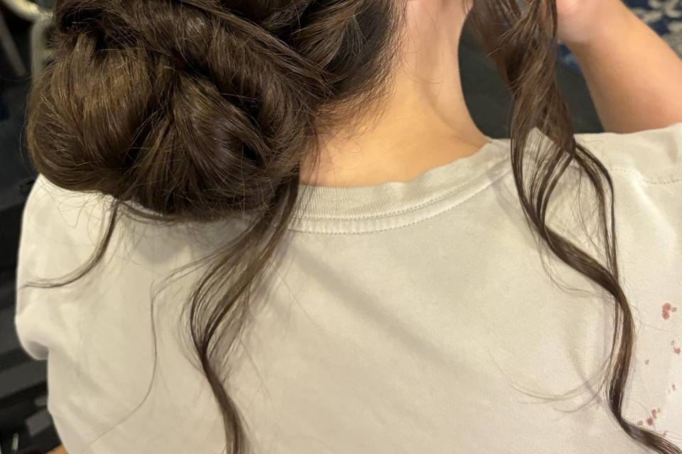 Low bun