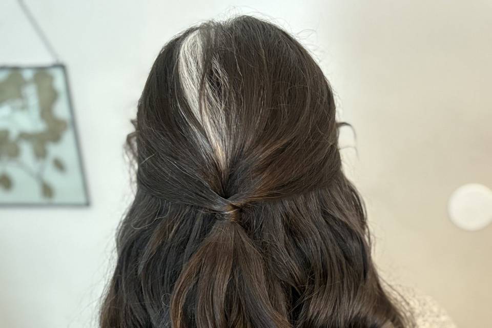 Engagement shoot hair