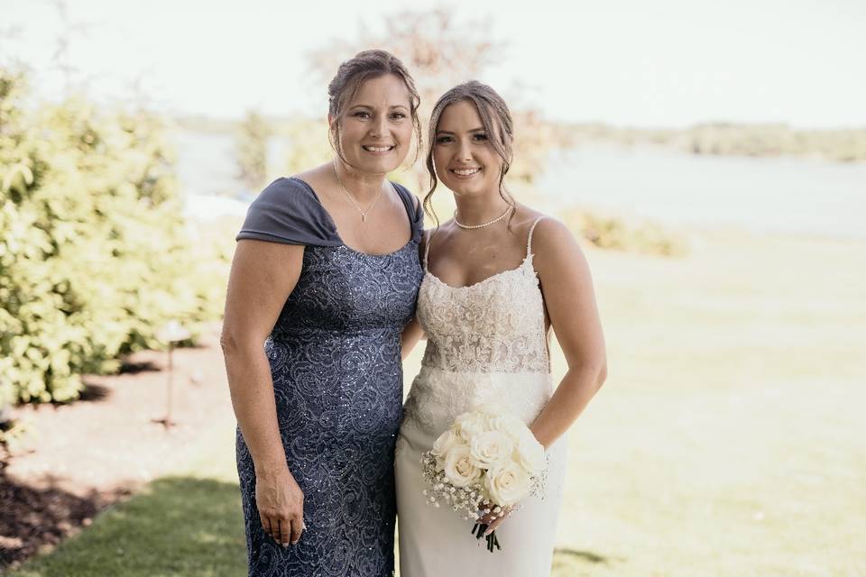 Mother and bride makeup