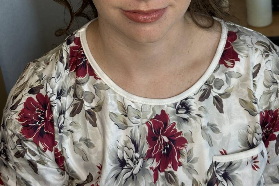 Fall bridal makeup