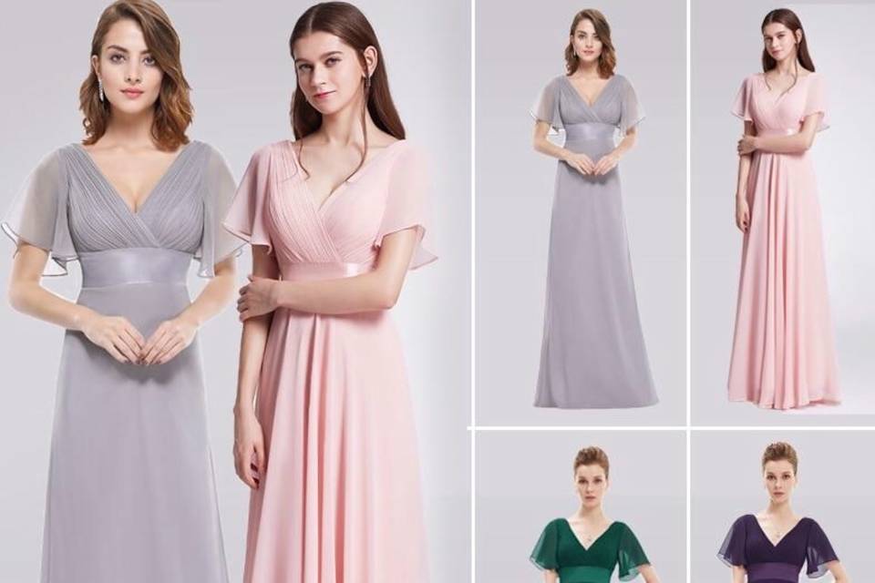 Selection of bridesmaid dress colors