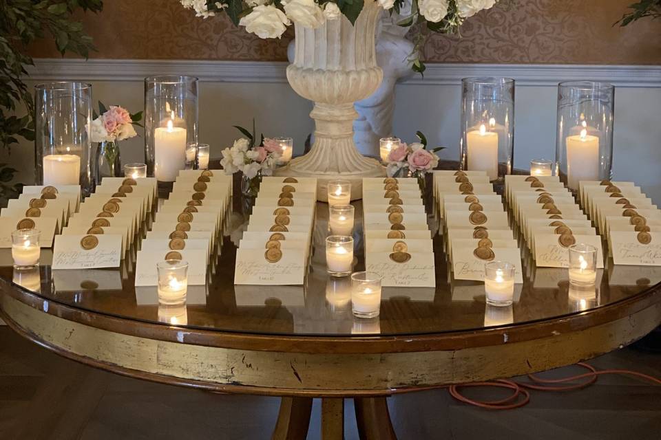 Simple Escort Cards