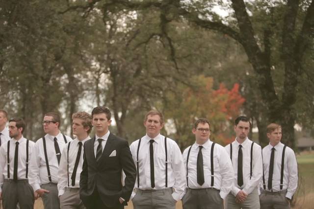Caleb & Janelle's wedding in Redding, CA at Risen King Church.