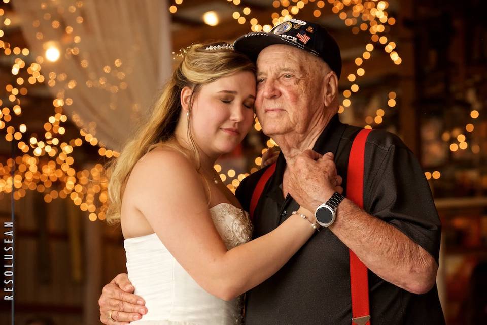 Dance with grandfather