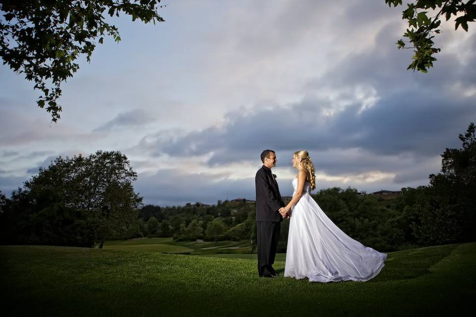 Bride and groom