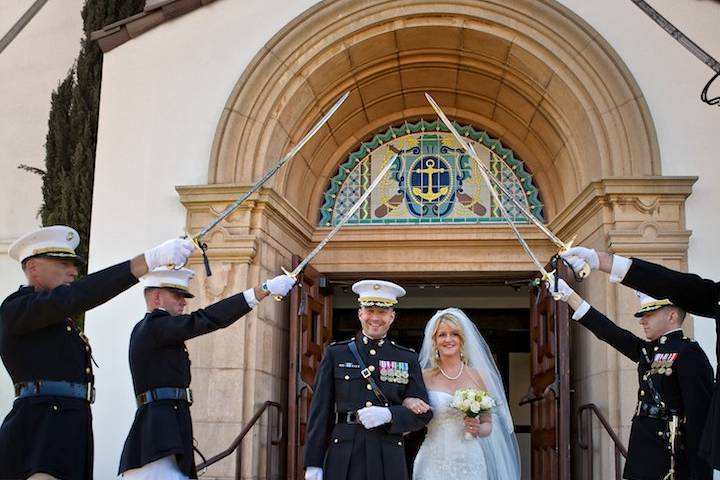 USMC wedding