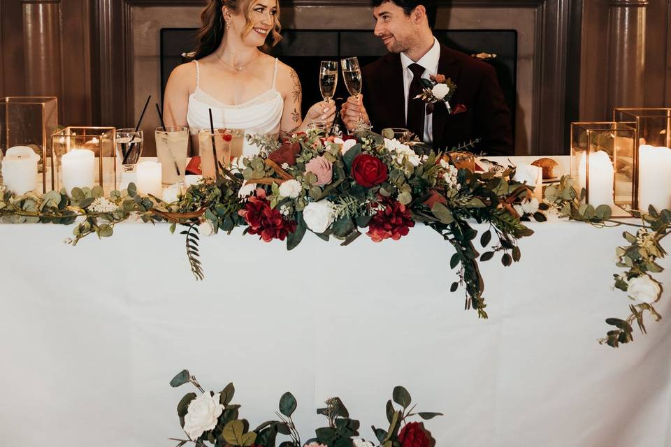 Sweetheart table