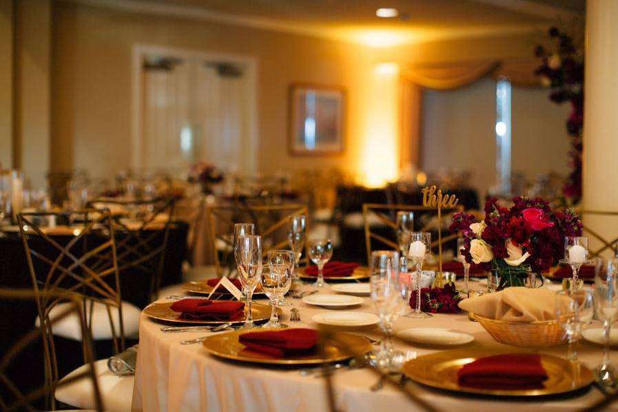 Intimate Ballroom lighting