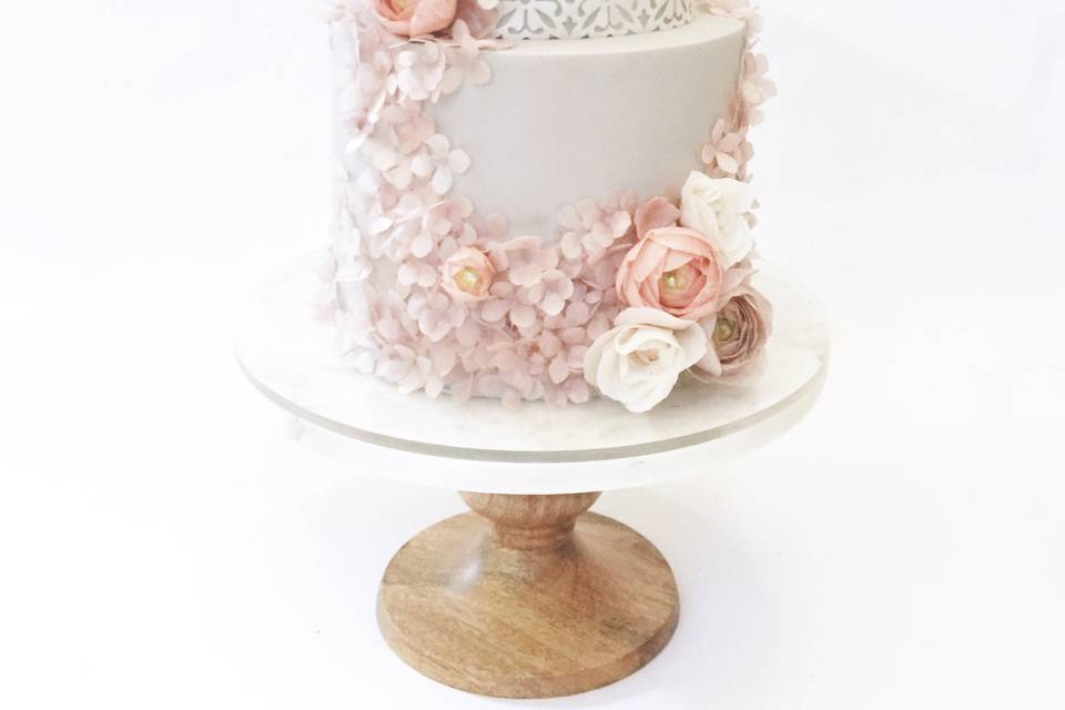 Baby pink cake