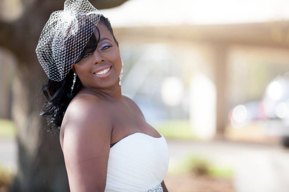 Bridal portrait