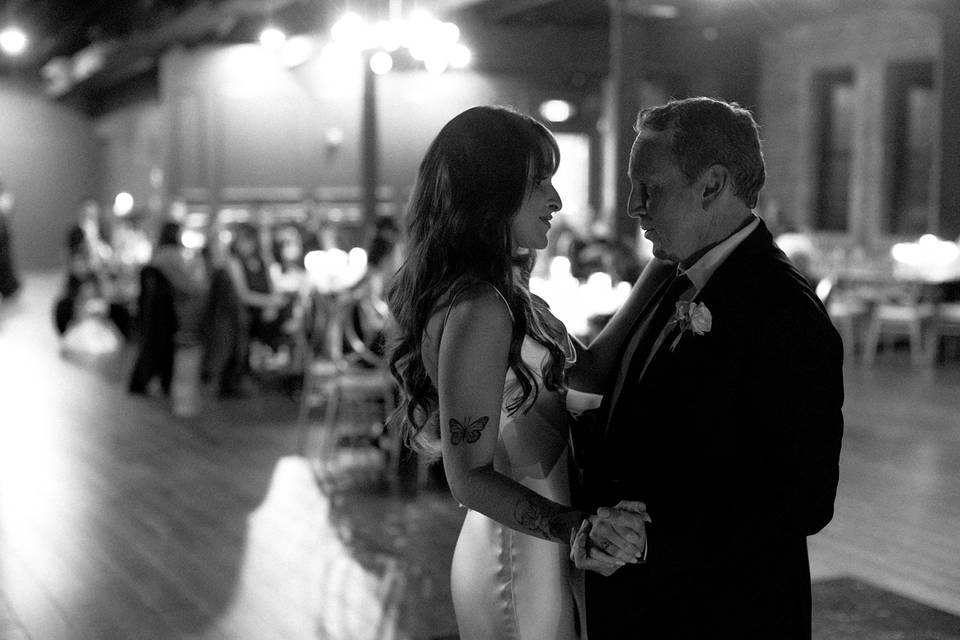 Dad/daughter dance