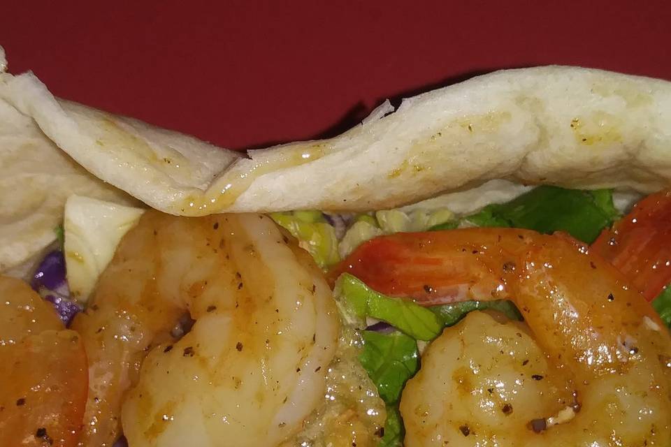 Asian shrimp salad