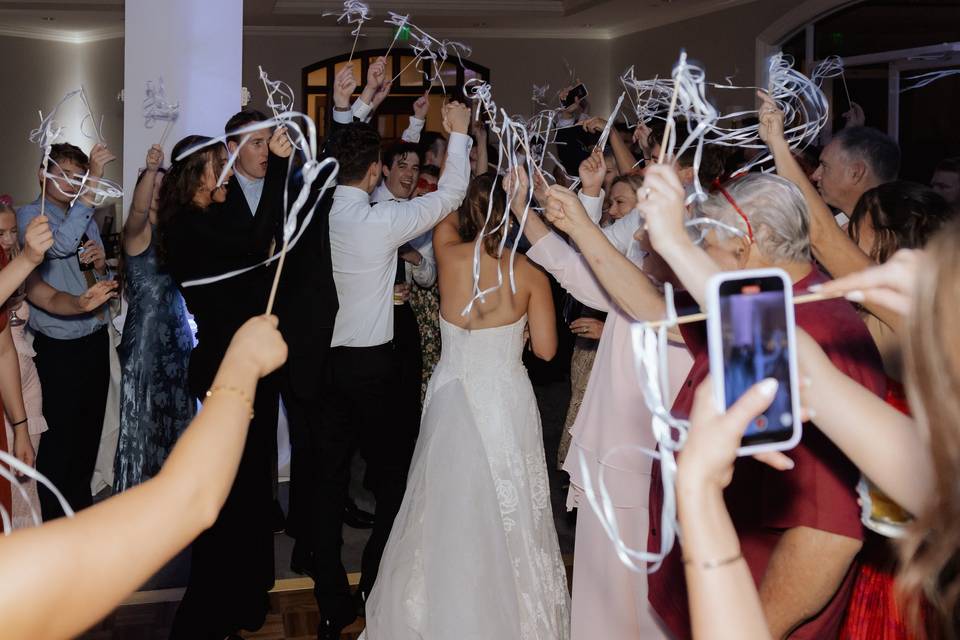 Ritz Carlton Wedding Send Off
