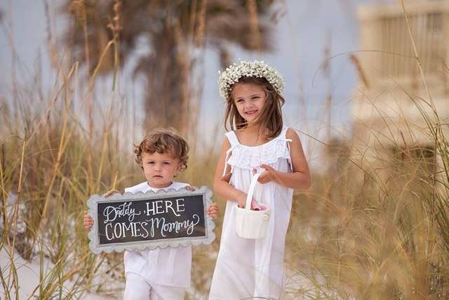 Pensacola beach wedding