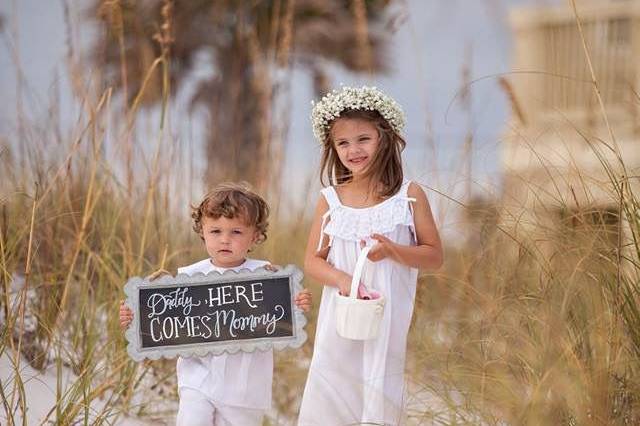 Pensacola beach wedding