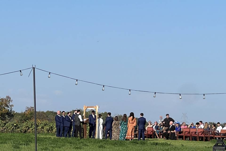 Green space ceremony