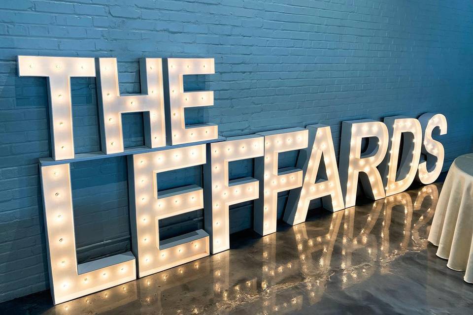 The Leffards sign