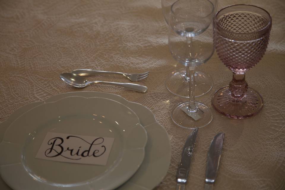 Cutlery for the bride