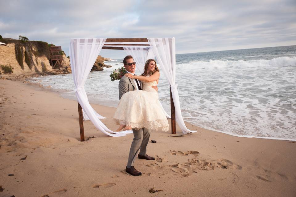 Beach wedding