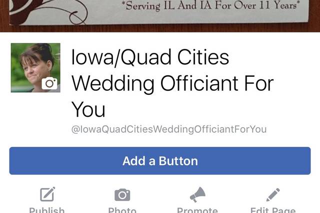 Lori Costonis, Wedding Officiant