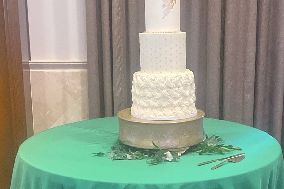 White & Gold