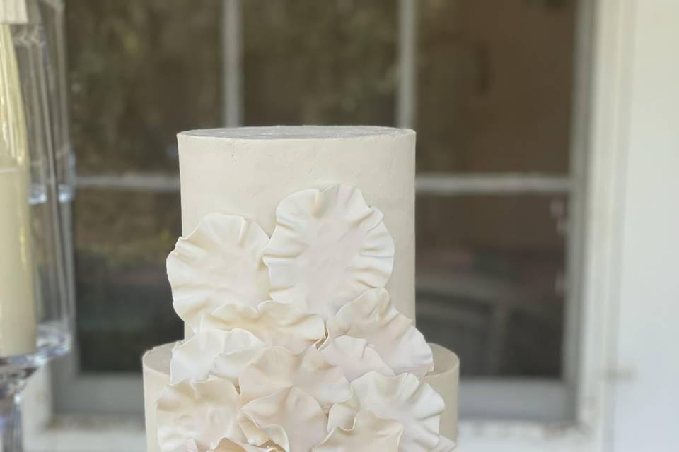 Petal cake
