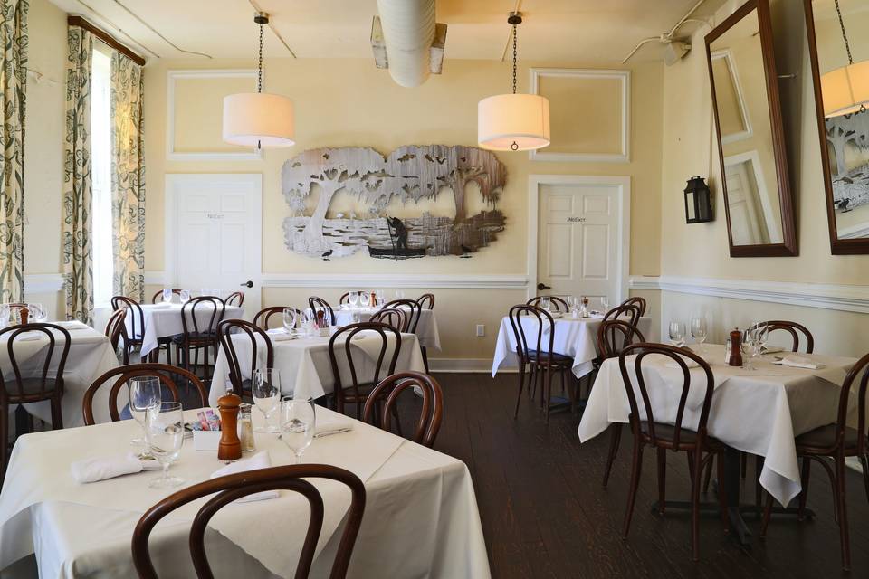 Upstairs at Virginia's