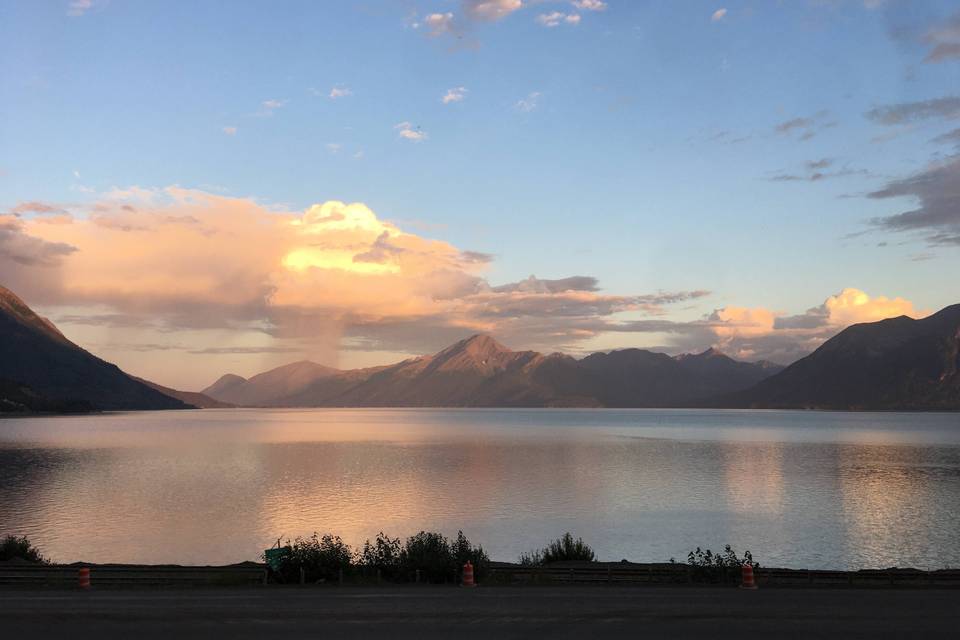 Turnagain View Lodge wedding