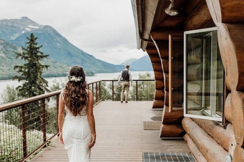 Turnagain View Lodge wedding