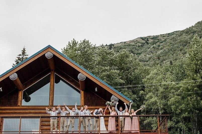 Turnagain View Lodge wedding