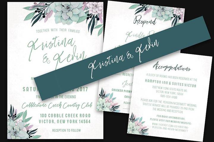 Invites with all the extras