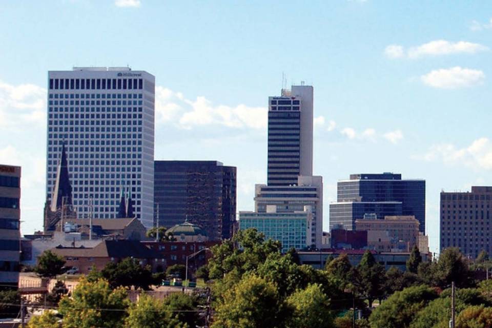 Tulsa Skyline View