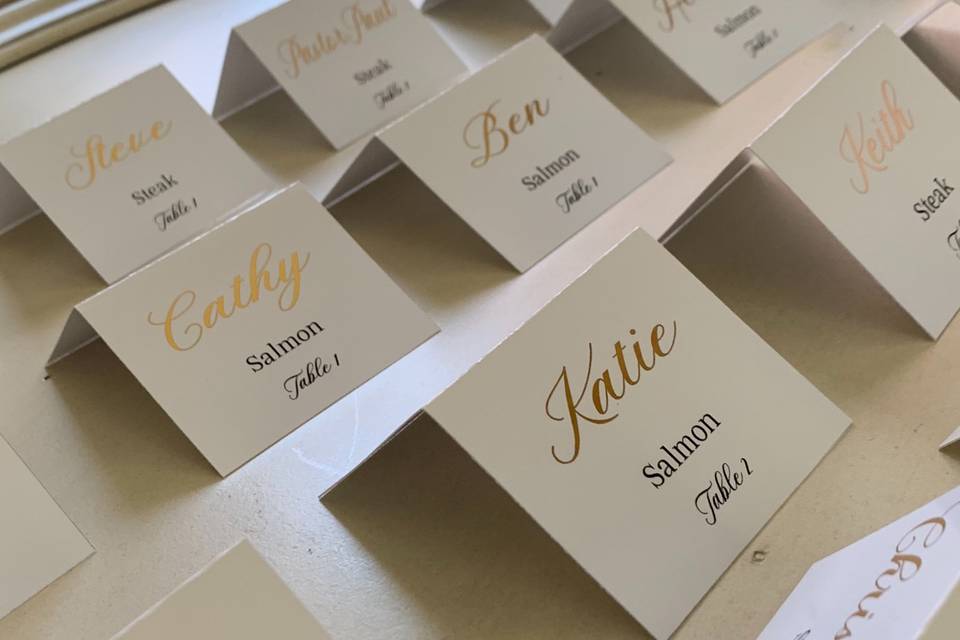 Place Cards