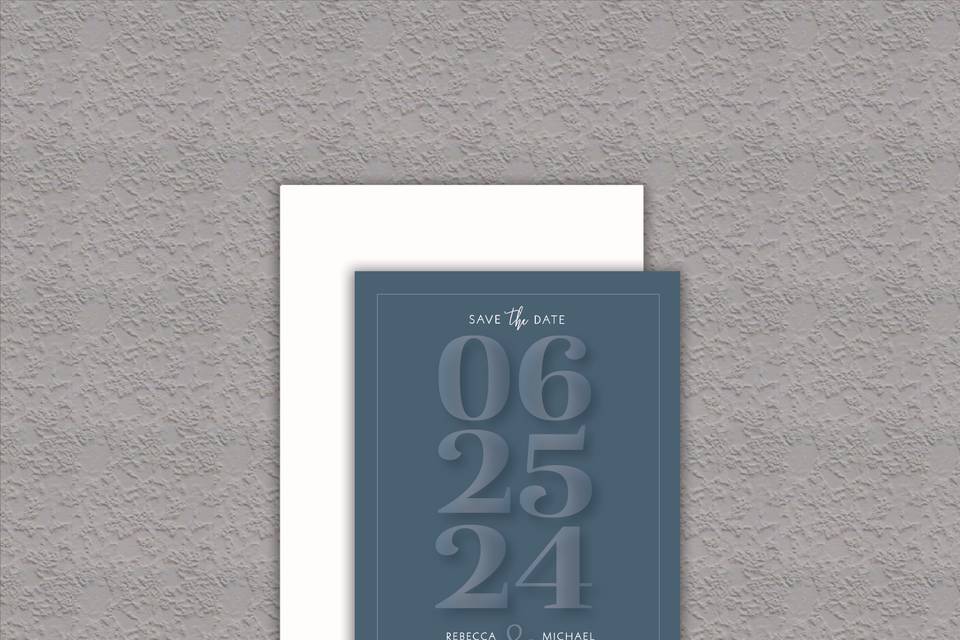 Modern Save the Date