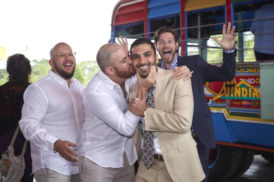 Groom and Best men