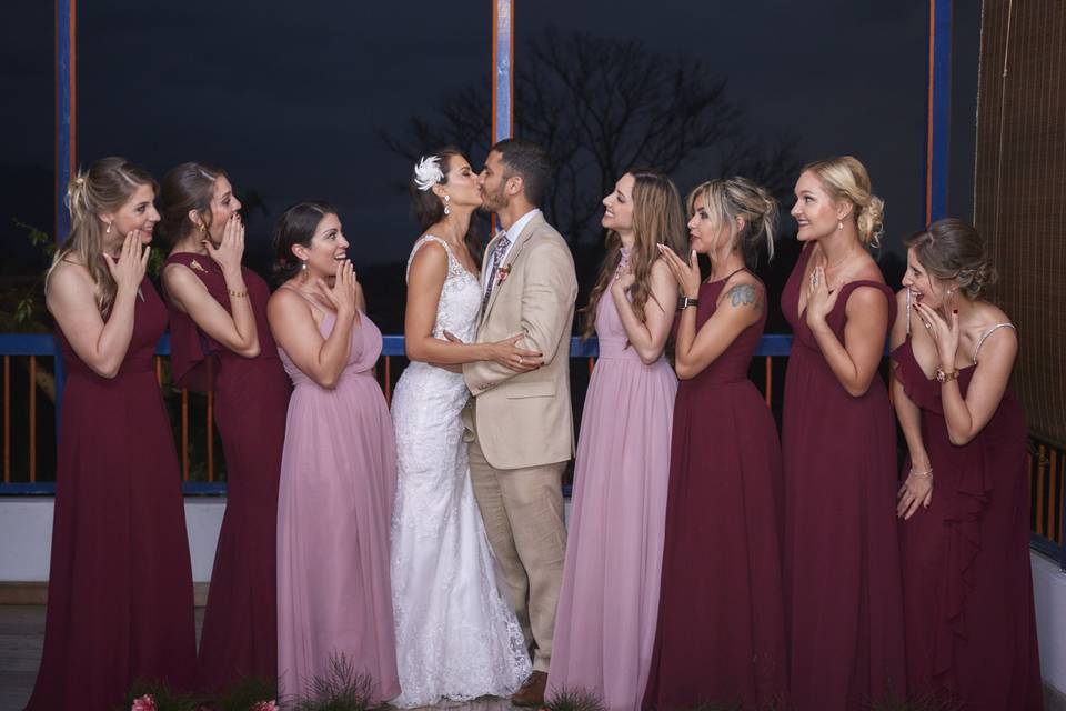Bridesmaids and Grooms