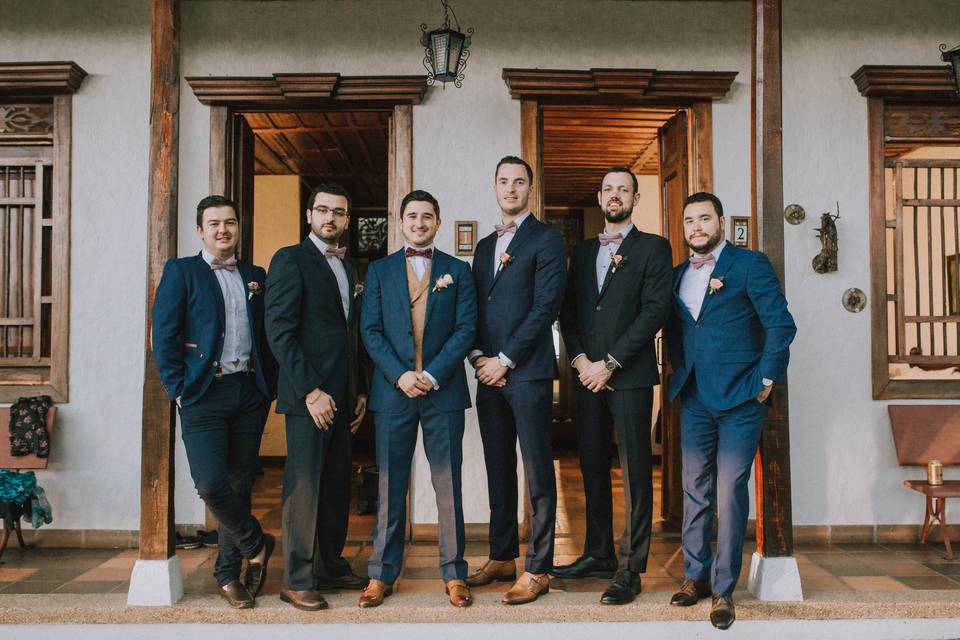 Groom and Best men