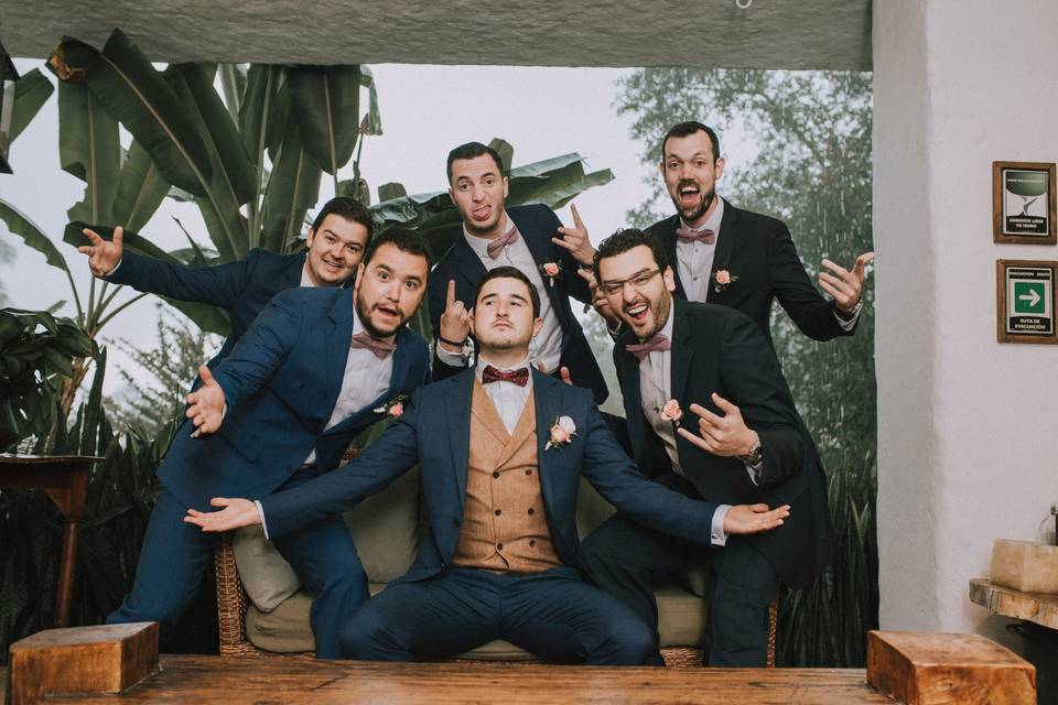 Groom and Best men