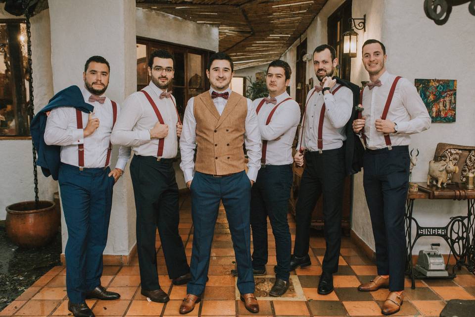 Groom and Best men