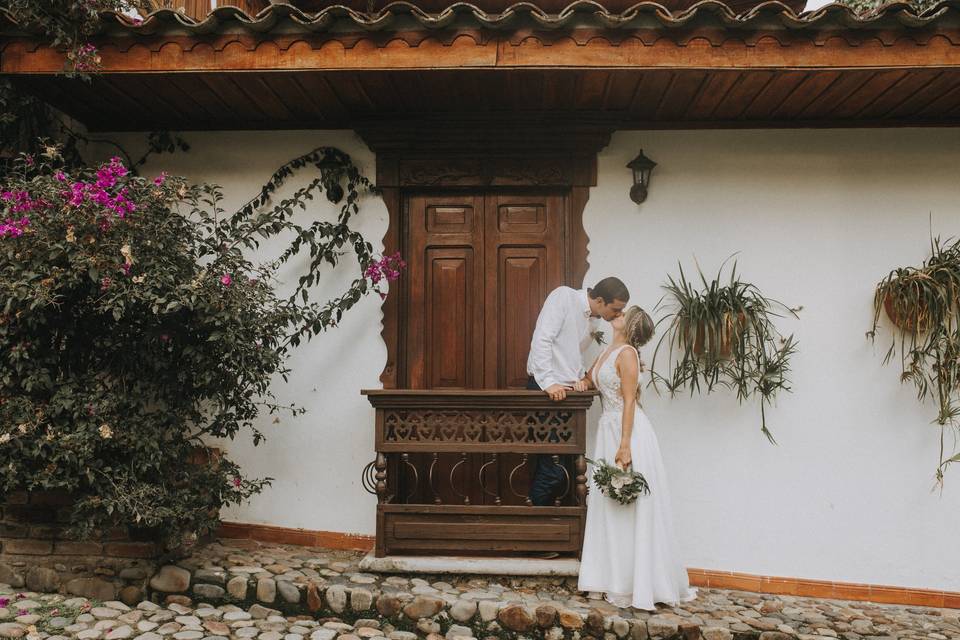 Bride and groom