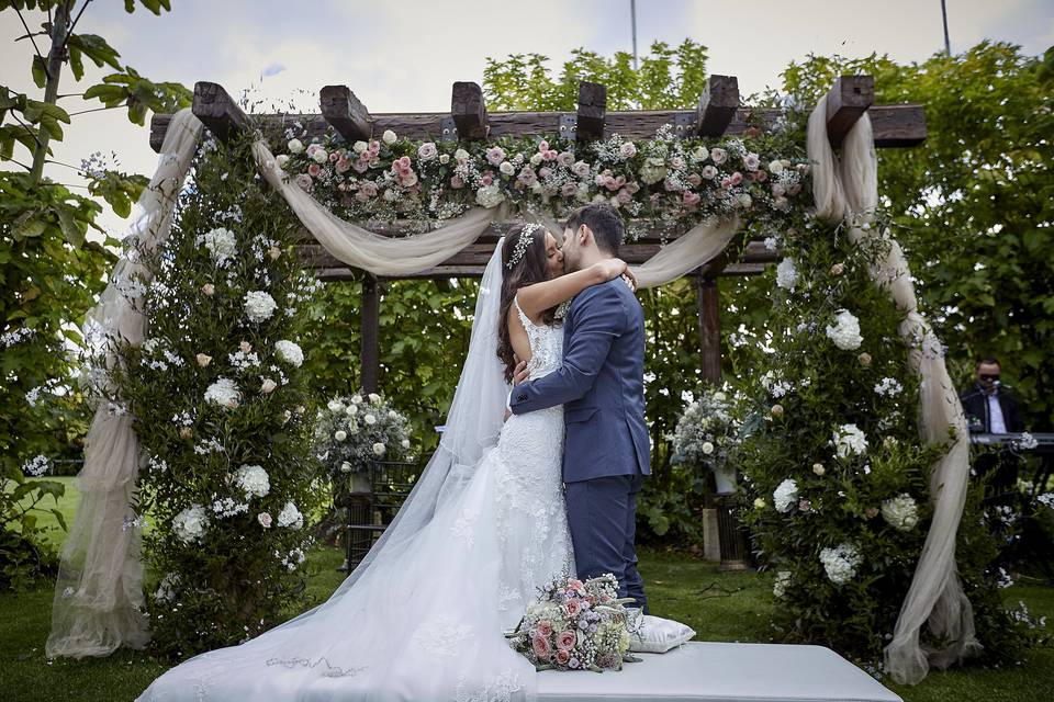 Bride and groom